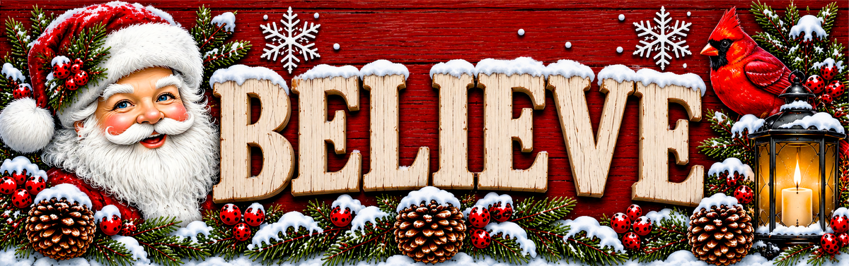 Interchangeable Holiday Sign Inserts