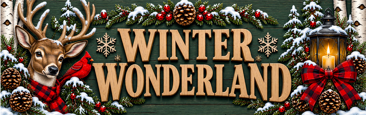 Interchangeable Holiday Sign Inserts